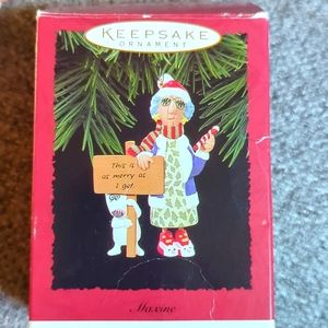 Hallmark Keepsake ornament Maxine 1996